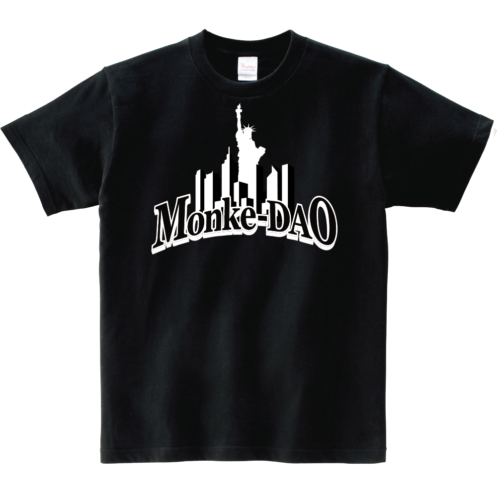 MONKE-DAO NYC SHADOW TEE – BLACK