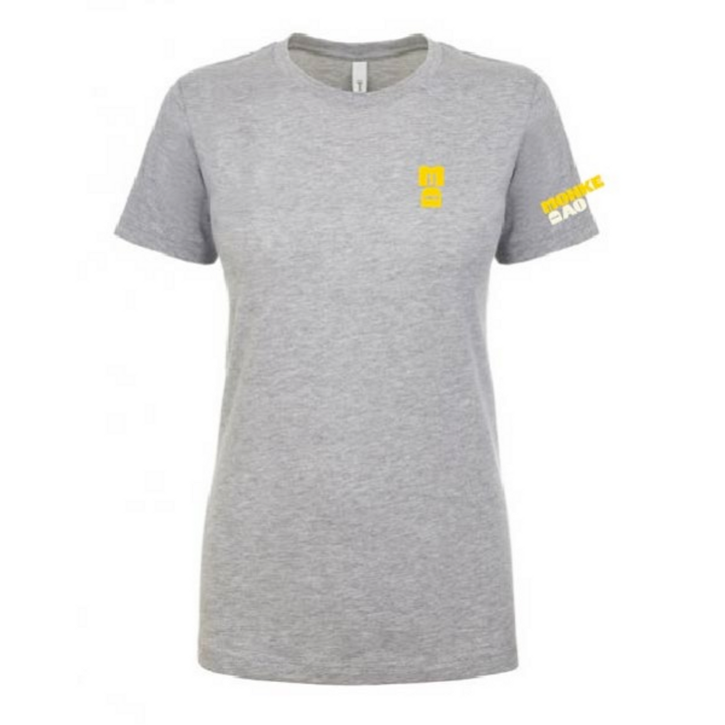 Wordmark Woman's MD Tee - Heather Grey