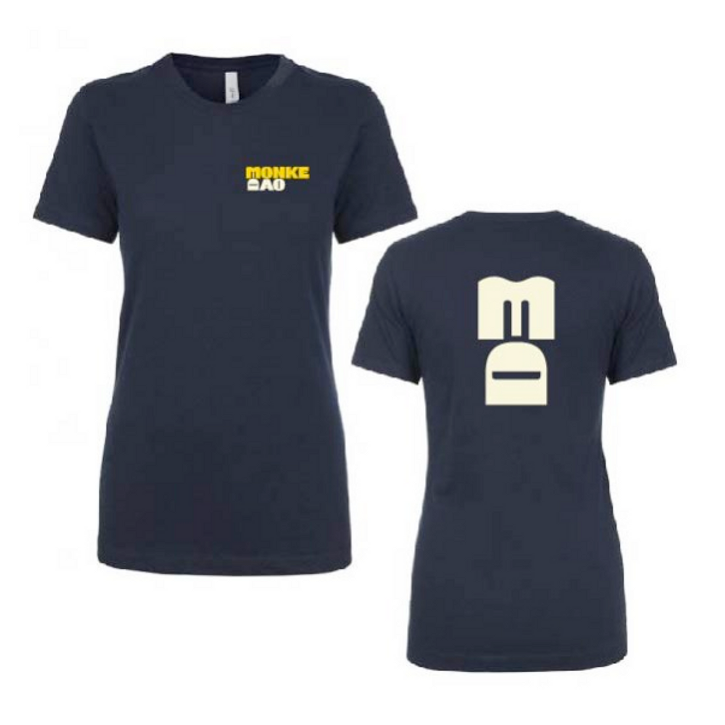 Wordmark Woman's MD Tee - Navy